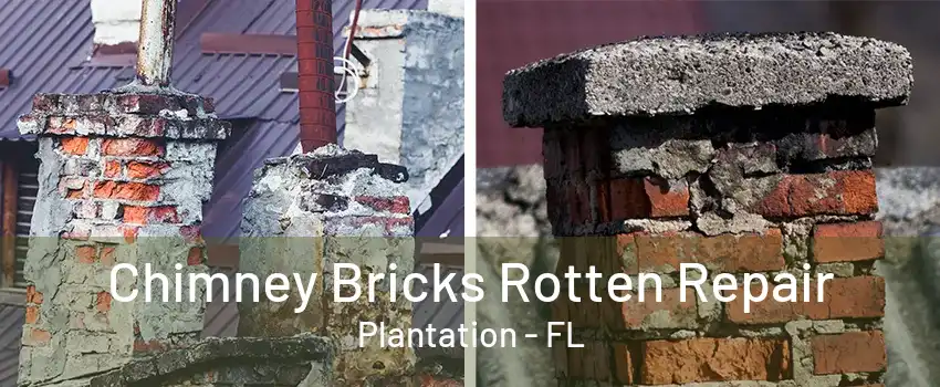 Chimney Bricks Rotten Repair Plantation - FL