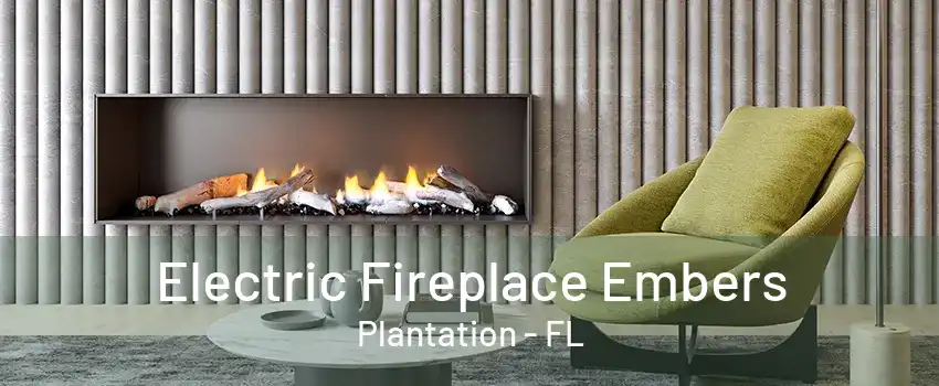 Electric Fireplace Embers Plantation - FL