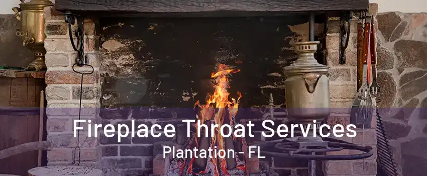 Fireplace Throat Services Plantation - FL