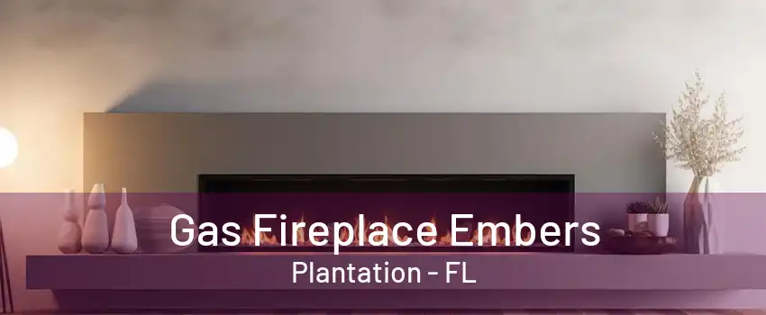 Gas Fireplace Embers Plantation - FL