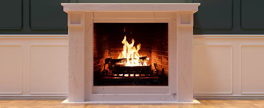 Decorative Electric Fireplace Installation in Plantation, Florida