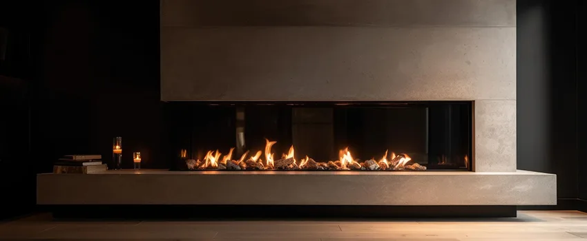 Gas Fireplace Ember Bed Design Services in Plantation, Florida