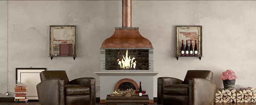 Thelin Hearth Products Providence Pellet Insert Fireplace Installation in Plantation, FL