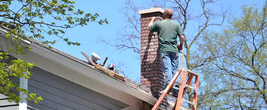 Vinyl and PVC Chimney Flashing Installation in Plantation, FL